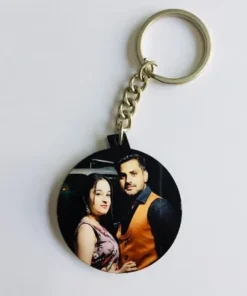 Customized Circle Keychain Printed & Round Keychain Printing