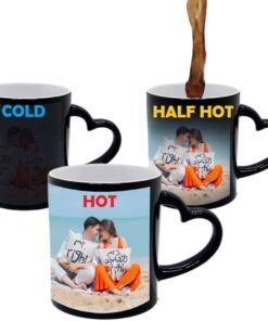 Custom Heart Magic Mug❤️Photo Print/Personalized Heart Magic Mug