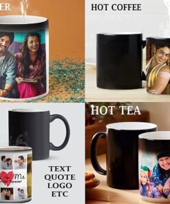 Custom Magic Mug Photo Print/Personalized Magic Mug Kumar Shop