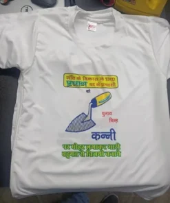Personalized Election t shirt Printing / Polyester t shirt customized and Pram Pradhan tshirt Print