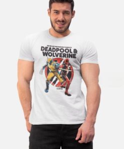 Men's Deadpool and Wolverine T shirt