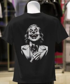 Men Tshirt Graphic Printed Black Color Cotton Tshirt Round Neck