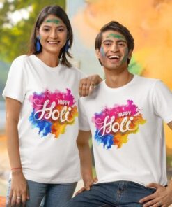 Holi Tshirt Wholesale & Holi Printed Tshirt Manufacturer
